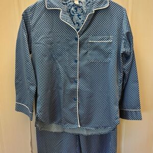 Blue and white Moroccan style Pajama set